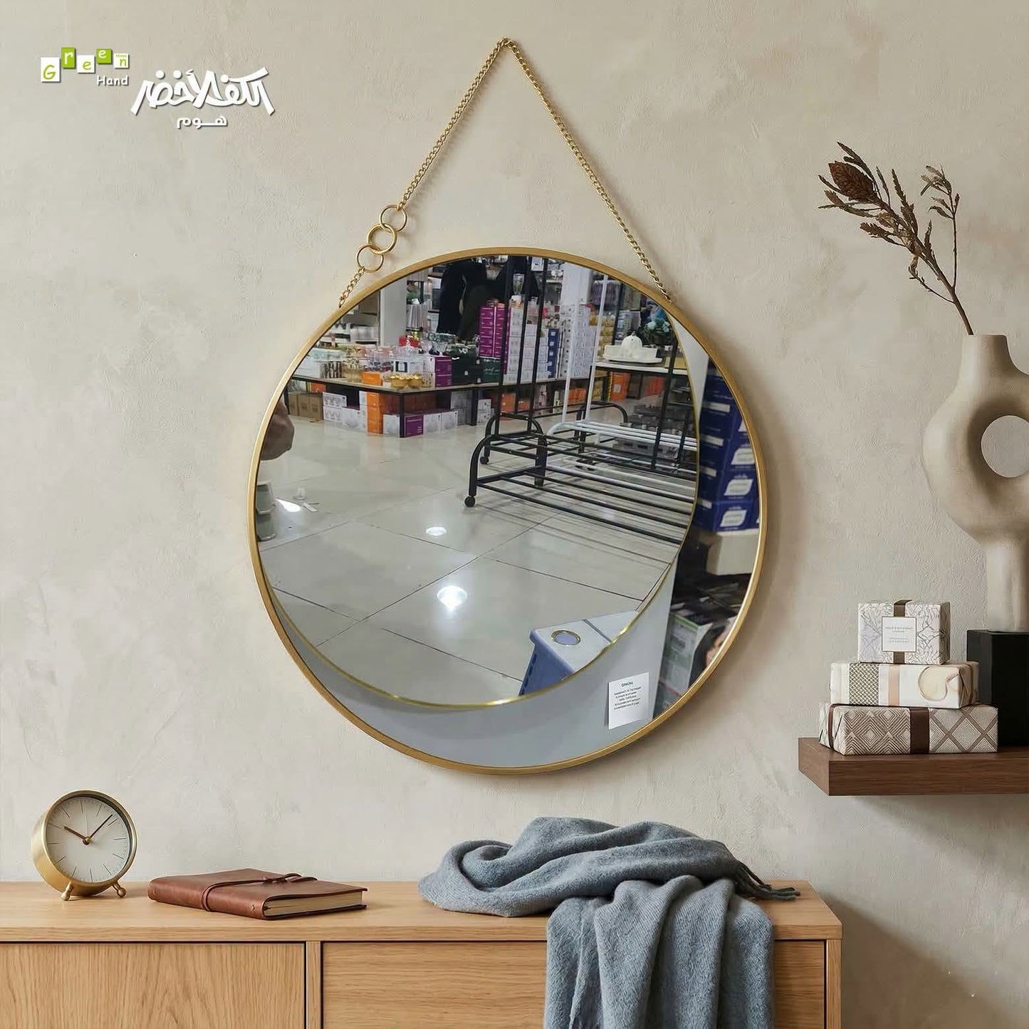 Oval Wall Mirror – A Touch of Vintage Elegance for Your Home!