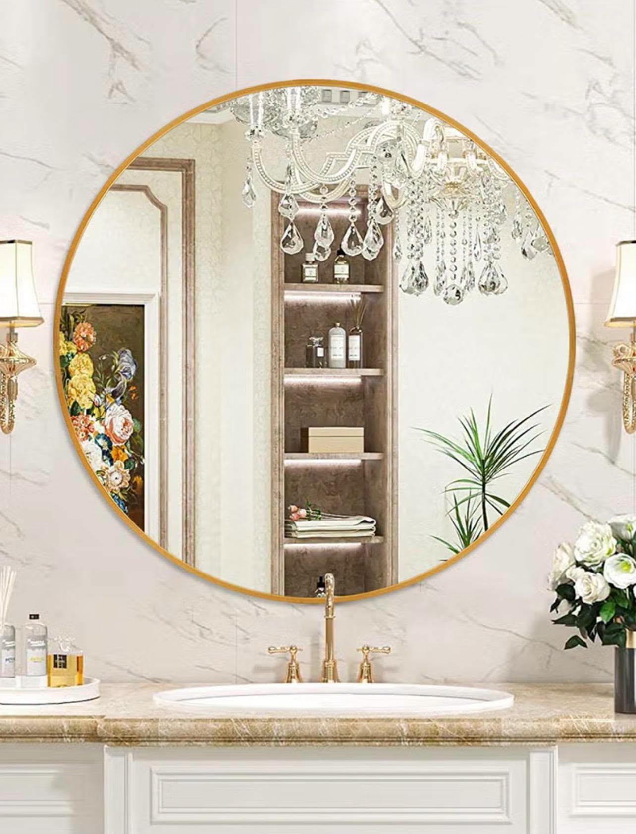 Oval Wall Mirror – A Touch of Vintage Elegance for Your Home!