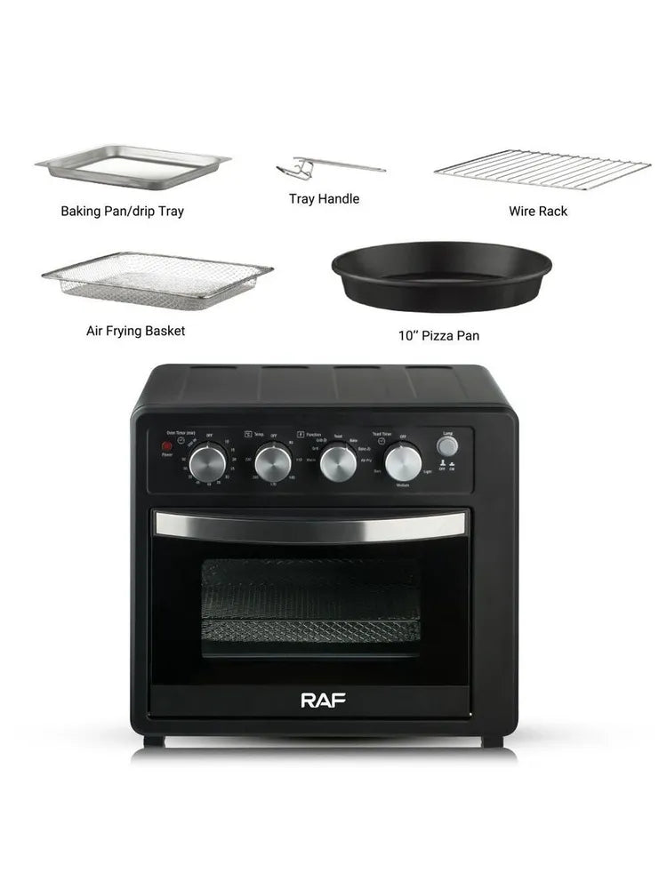 3 في 1  - فرن كهربائي - قلاية هوائية - توستر  RAF  – موديل R.5331 25 لتر - 1700 واط