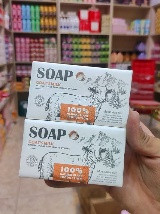صابون حليب الماعز الطبيعي – 180 غرام -  صابون Pure Goat’s Milk Soap – Harubery