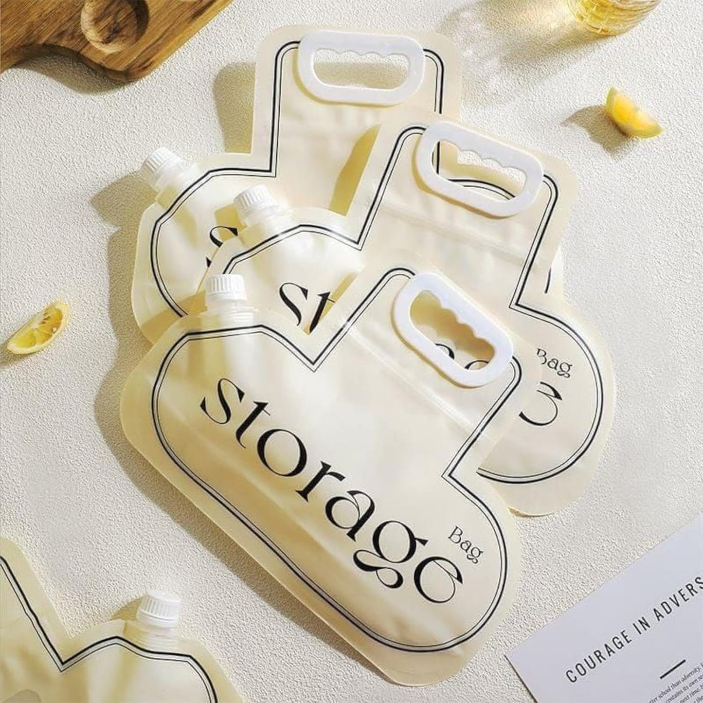 🍚 أكياس تخزين محكمة الإغلاق متعددة الحبوب  طزاجة محكمة، وأناقة تنساب في مطبخك