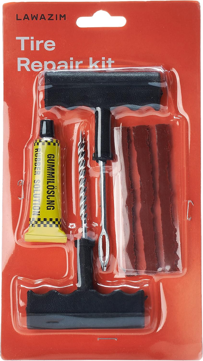 مجموعة أدوات إصلاح الإطارات 6 قطع – حل سريع وفعال لإصلاح إطارات سيارتك!