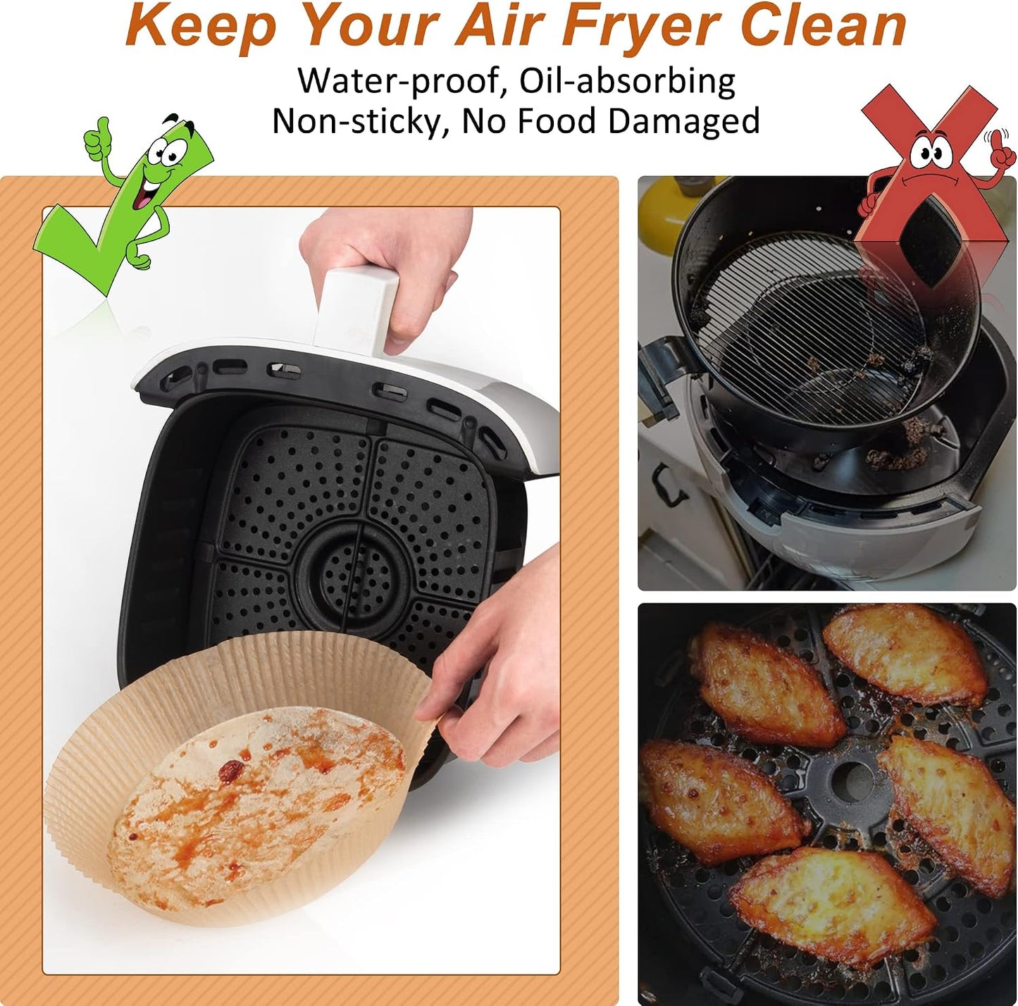 Air fryer parchment paper