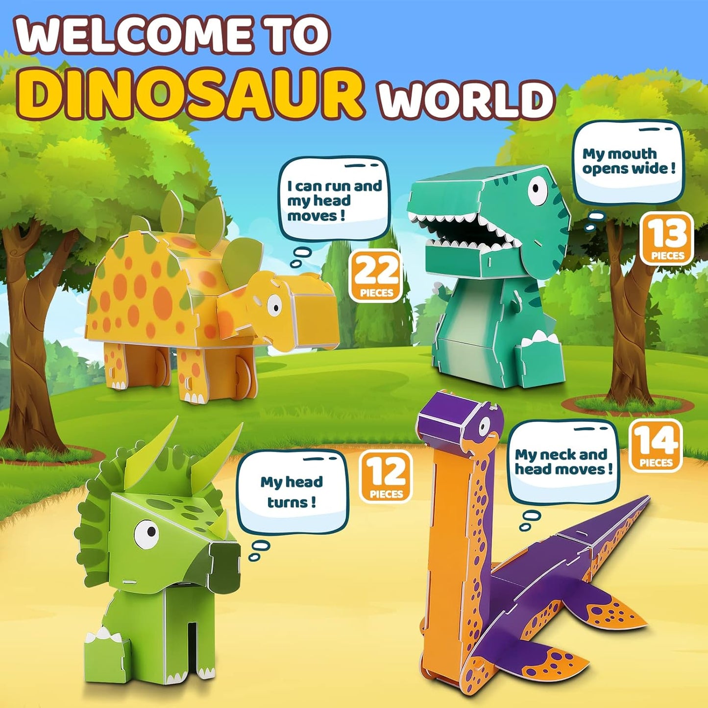 بازل 3D أشكال متنوعة