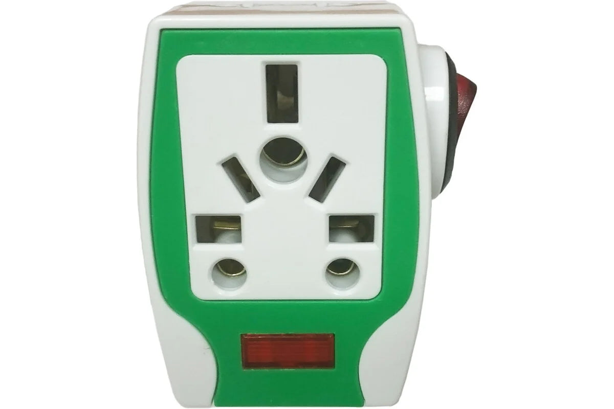 🔌 محول مقبس الطاقة مع مفتاح 16A  تحكم ذكي، أمان فوري، وكفاءة في كل استخدام