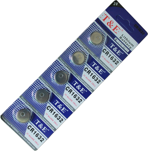 بطاريات الليثيوم CR1632 بقوة 3 فولت 10 قطع – طاقة موثوقة لأجهزتكم!