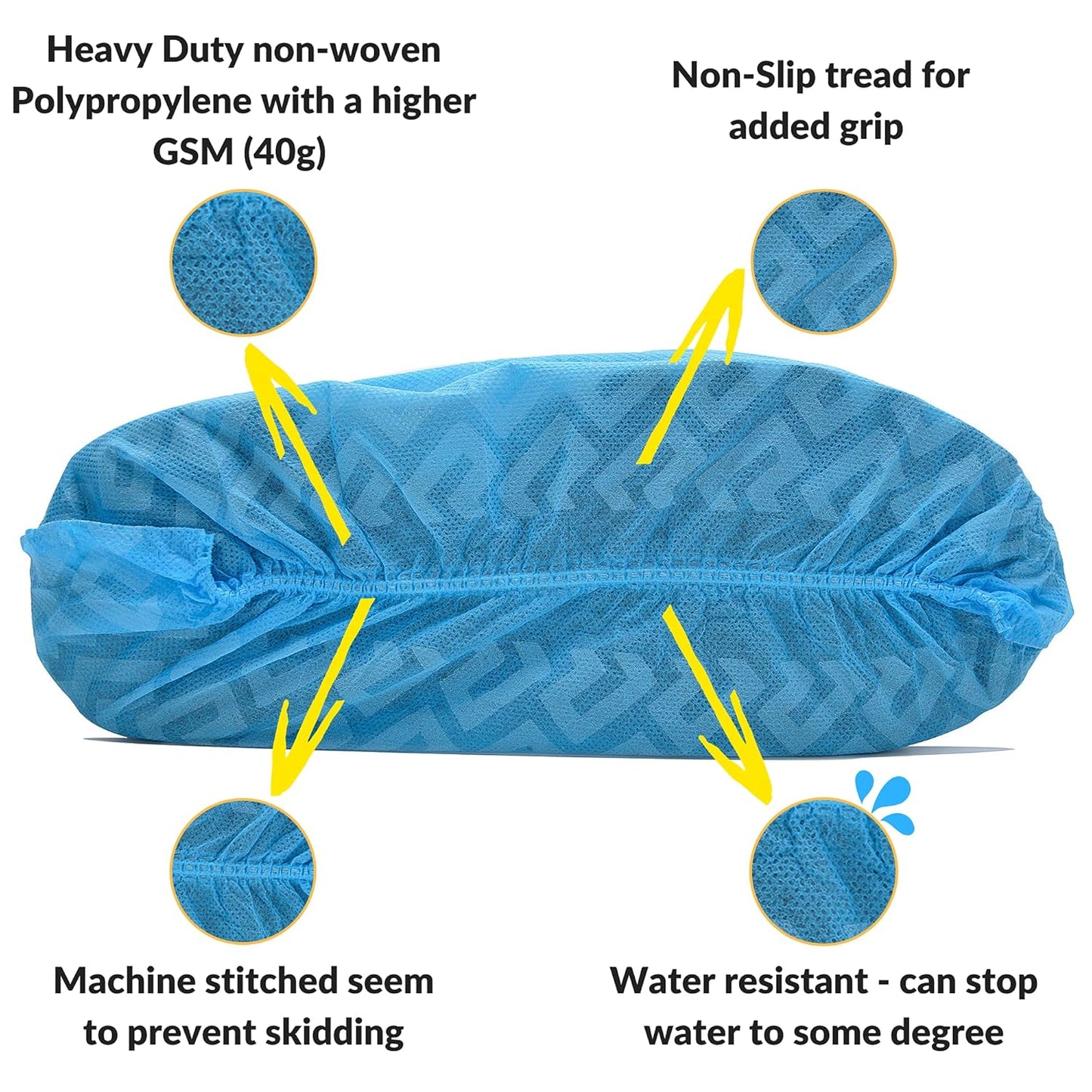 أكياس أحذية بلاستيكية سميكة - حماية نظيفة ومتينة لأحذيتك!