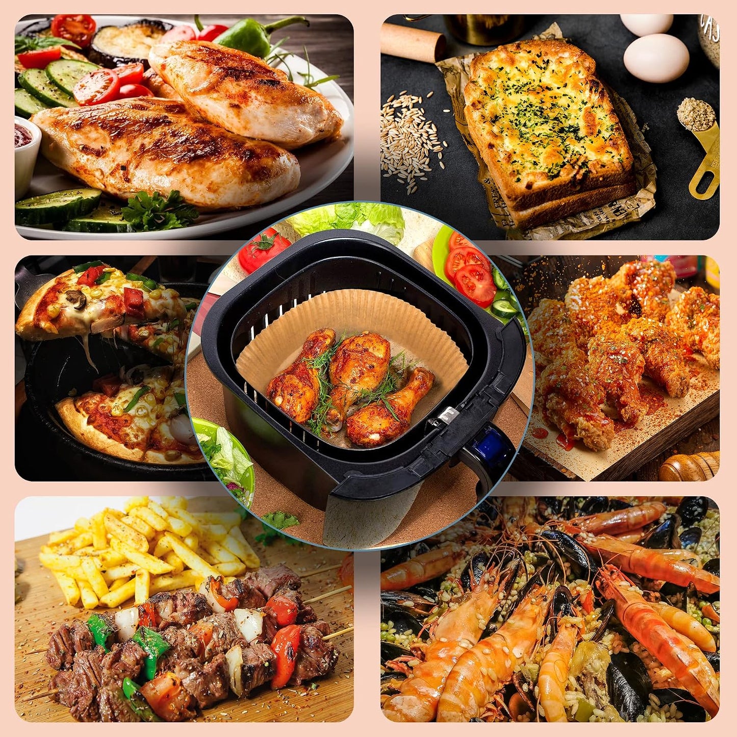 Air fryer parchment paper