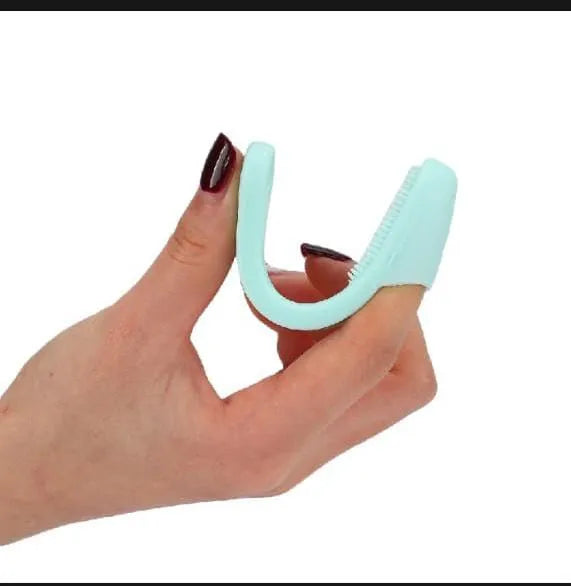 مجموعة فرشاة تنظيف الوجه بالسيليكون + فرشاة تقشير الشفاه – 2 في 1