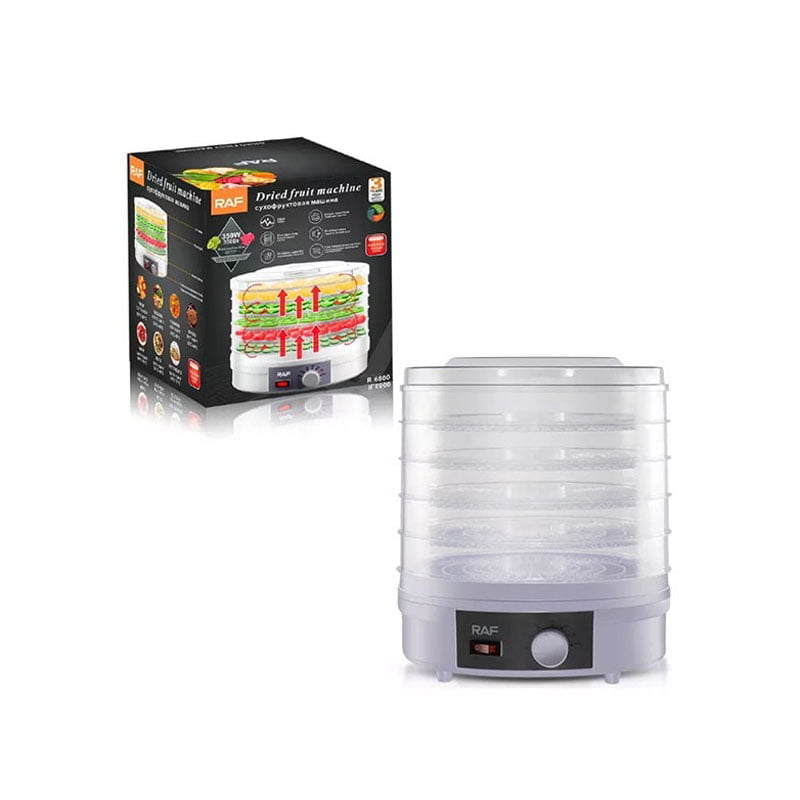RAF R.6800 – آلة تجفيف الفواكه متعددة الطبقات بتحكم حراري ذكي وسعة متزايدة