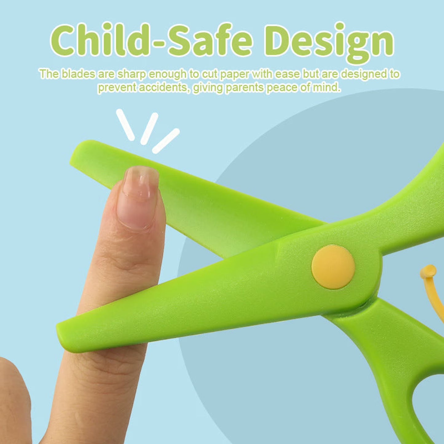 Deli Paper Cutter for Kids and Home - Safe and Practical