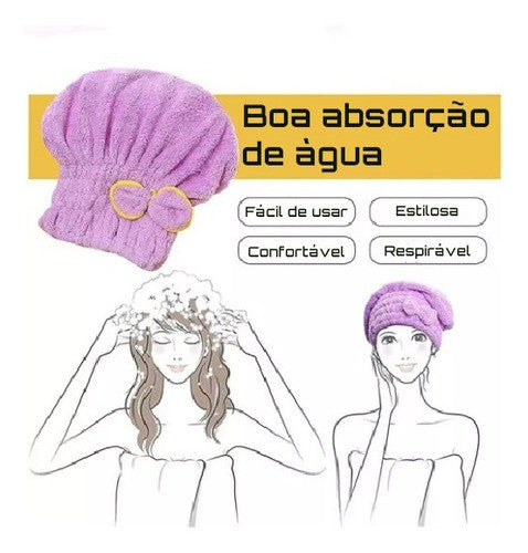 Microfiber hair towel
