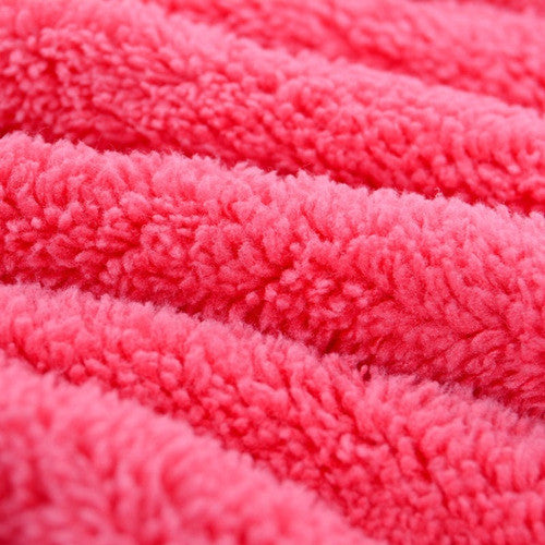 Microfiber hair towel