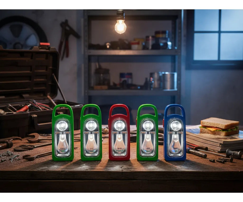 مصباح يدوي/فانوس LED يعمل بالبطاريات