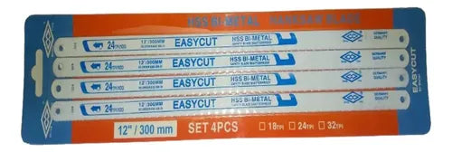 شفرات منشار حديد يدوية (HSS Bi-Metal Hacksaw Blades)