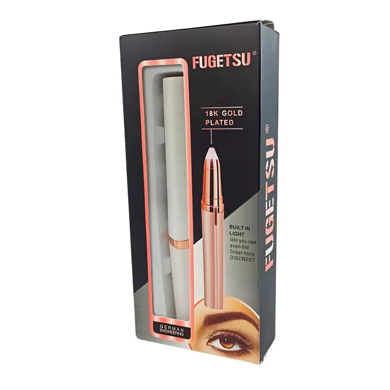 أداة إزالة شعر الحواجب والوجه على شكل أحمر شفاه - بطارية