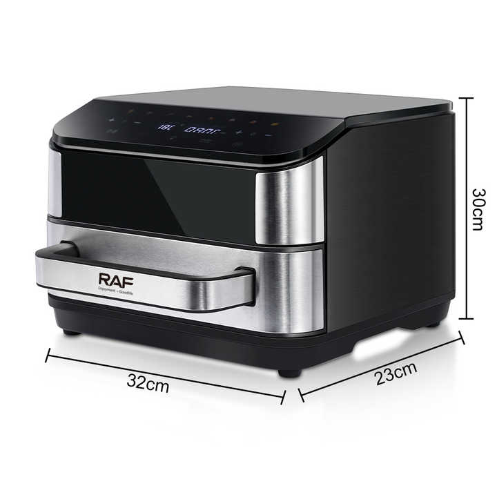 RAF R.5389 صانعة الخبز والبيتزا تصميم جديد رائع 1700 واط مقلاة هوائية متينة متعددة الأغراض عالية الجودة وسهلة التنظيف