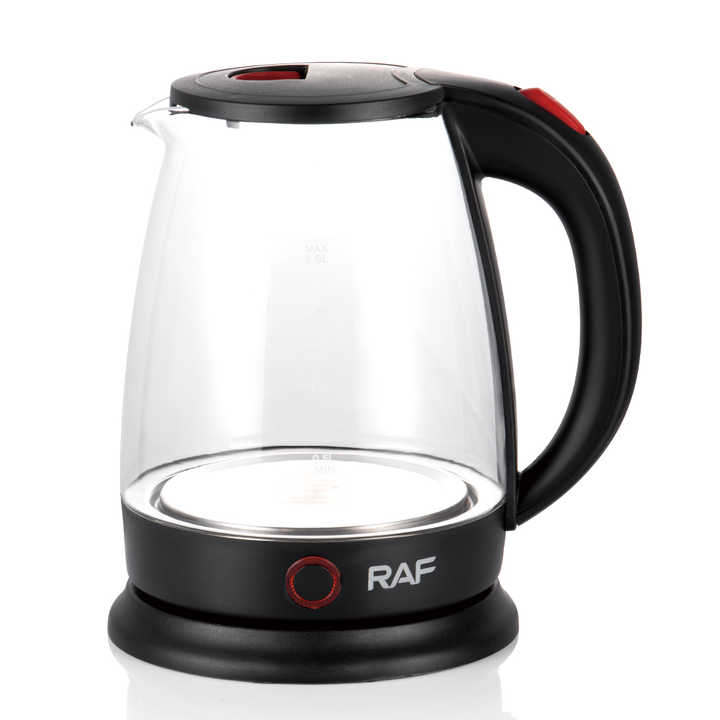 غلاية كهربائية راف RAF R.7213 تعمل تلقائيًا وتوقف عن العمل، غلاية مياه منزلية 2 لتر 1500 واط