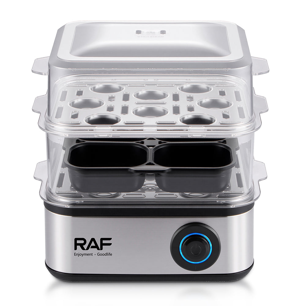 RAF R.0073 Electric Egg Boiler – 2 Layers, 16 Egg Capacity