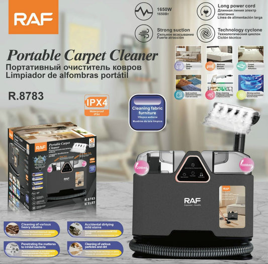 RAF R.8783 – جهاز تنظيف الأثاث بمختلف انواعه  يُجيد فنون الاستعادة