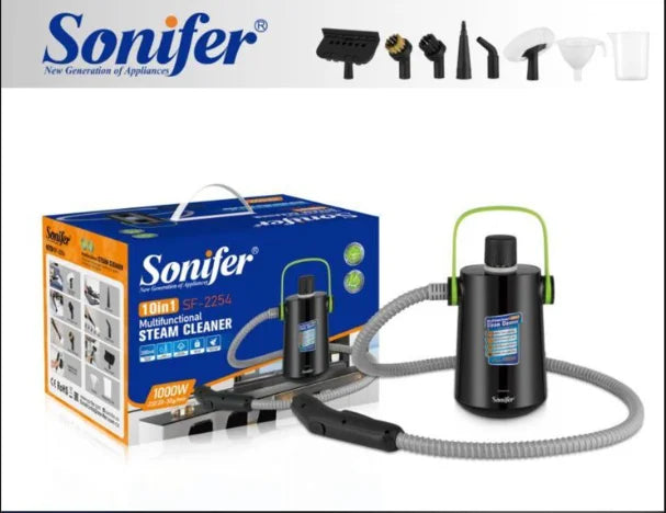 جهاز بخار Sonifer تنظيف وتعقيم بدون مواد كيميائية بضغط 3 بار 10 قطع SF 2254