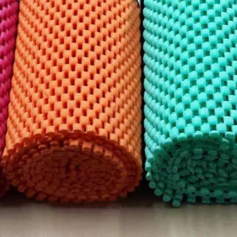 حصيرة غير قابلة للانزلاق - متينة، متعددة الألوان، متعددة الاستخدامات، 90سم × 60سم