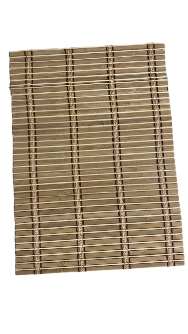 كوستر مفرش طاولة خشب بامبو