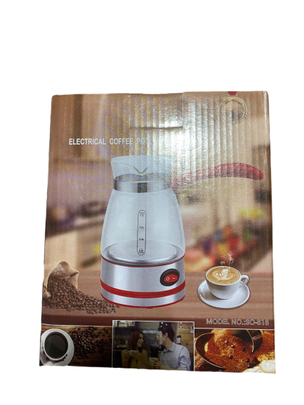 ماكينة تحضير القهوة التركية الصغيرة من البايركس 0.5 لتر 650 واط