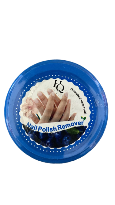 مناديل لازالة طلاء الاظافر معطرة سهلة الحمل وخالية من الوبر