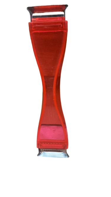 قشارة خضراوات بلاستيكية قوية رأسين معدن مقبض بلاستيكي مريح