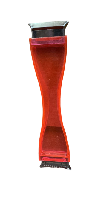 قشارة خضراوات بلاستيكية قوية رأسين معدن مقبض بلاستيكي مريح