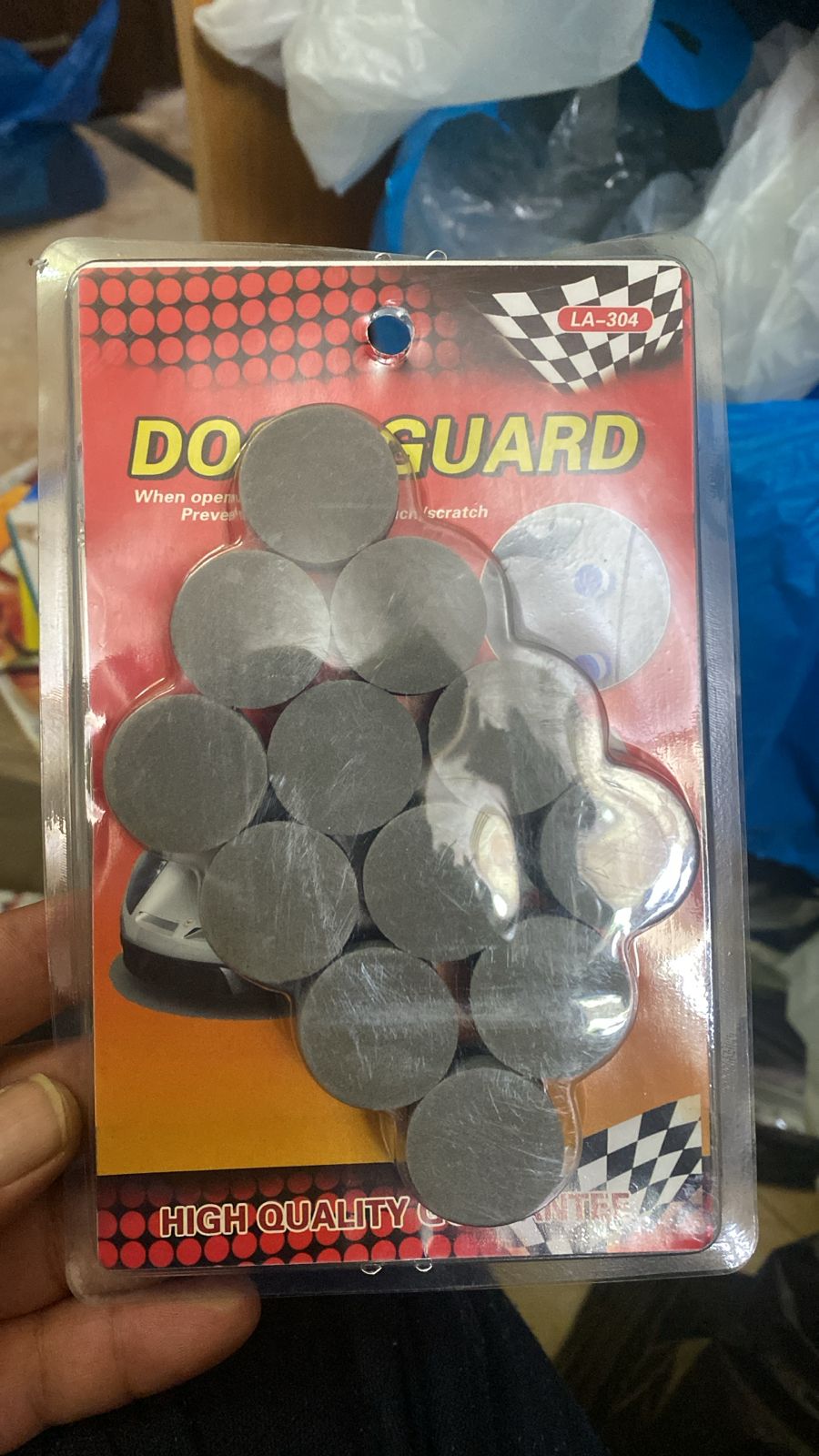 طقم مصدات باب سيارة دائري ، 12 قطعة