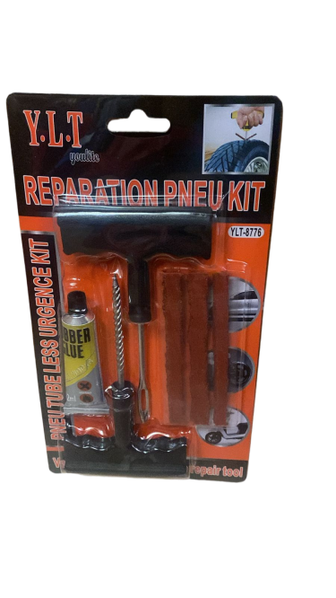 مجموعة أدوات إصلاح الإطارات 6 قطع – حل سريع وفعال لإصلاح إطارات سيارتك!