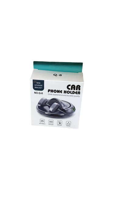 حامل هاتف دوار 360 درجة مع لوحة لرقم الهاتف – رفيقك المثالي في السيارة!