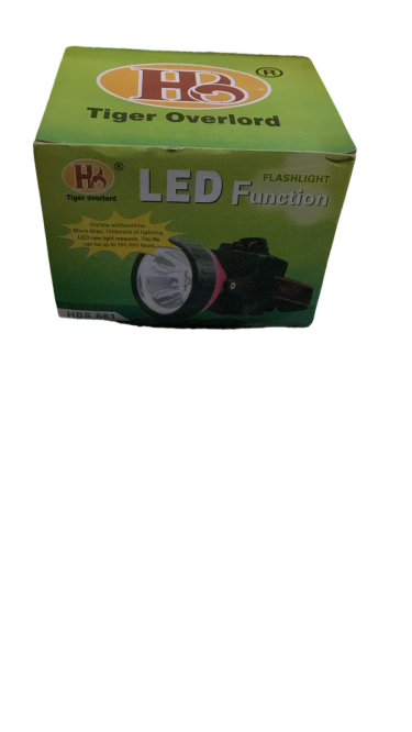 مصباح رأس مزود بكشاف LED – بطاريات مرفقة