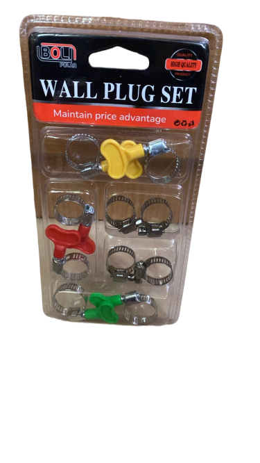 طقم مرابط ستيل (أطواق خراطيم) - 10 قطع