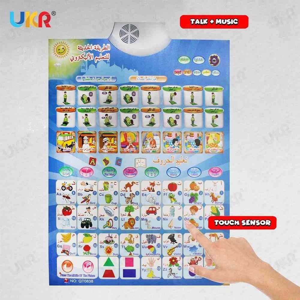 الطريقة الحديثة للتعليم الالكتروني تعليم الكلمات التمثيلية تعليم الأرقام و الأحرف تمارين الجمع و الطرح تعليم التهجئ الكلمات