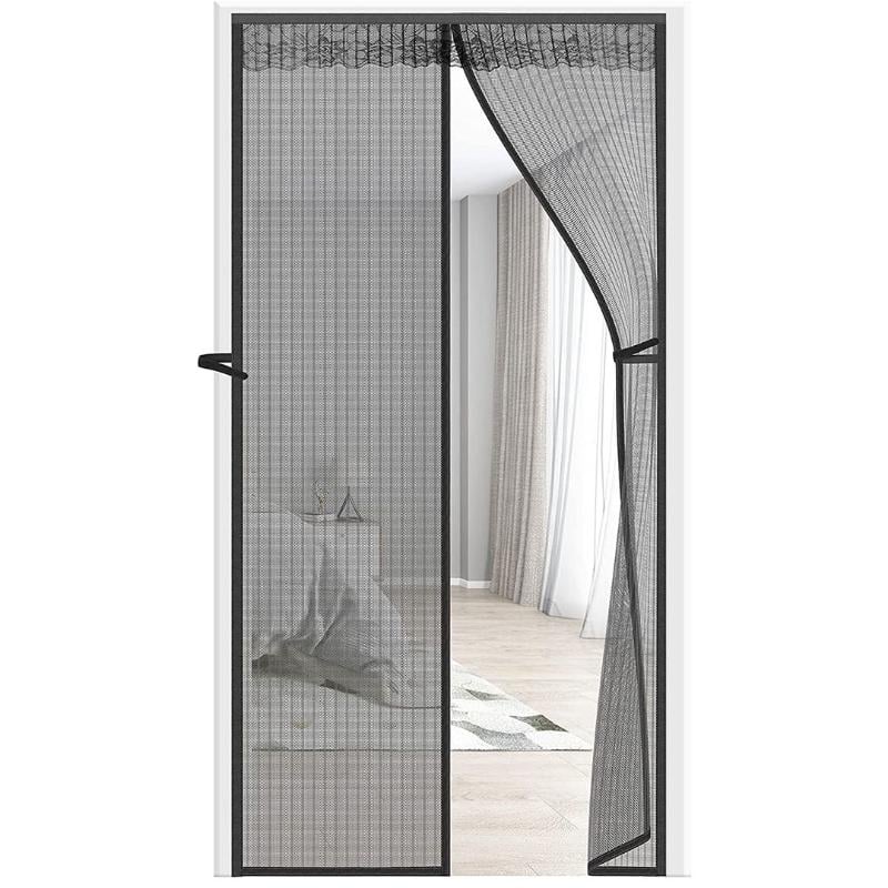 Magnetic screen door