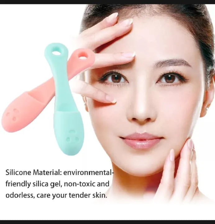 مجموعة فرشاة تنظيف الوجه بالسيليكون + فرشاة تقشير الشفاه – 2 في 1