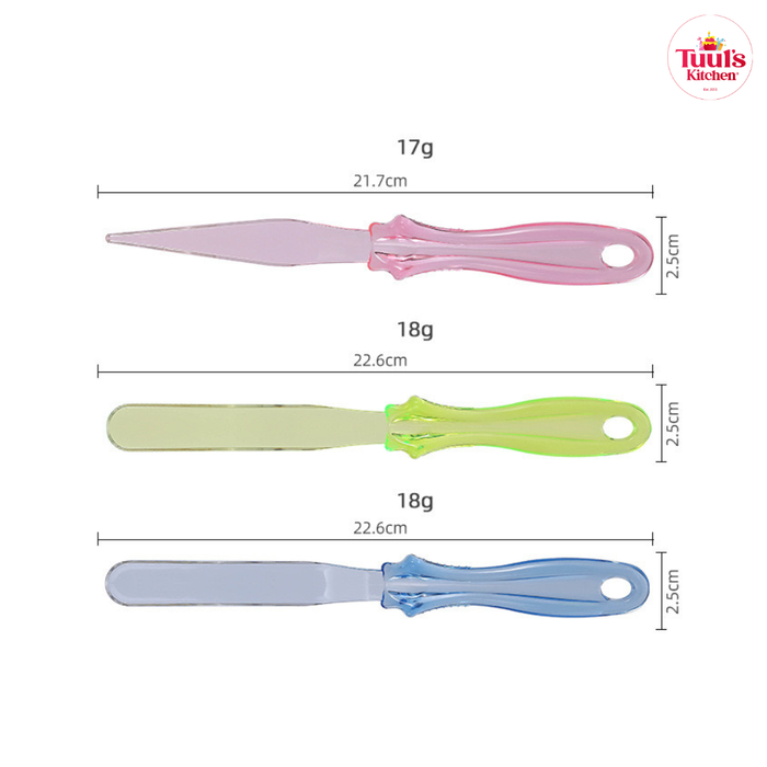 Cream, Butter, and Jam Spoons Set - 3 Pieces