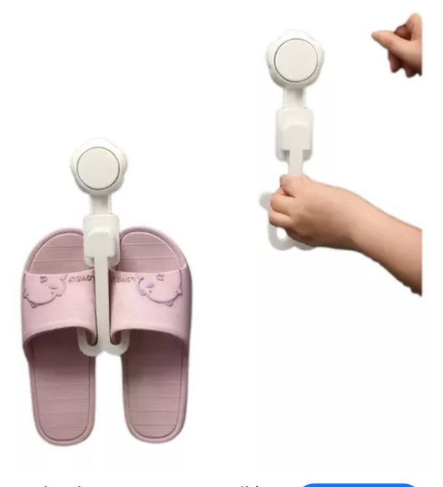 🧩 خطاف مزدوج للجدار مع شريط فيلكرو  تعليق ذكي دون ثقوب… لأن الجدران تستحق الاحترام