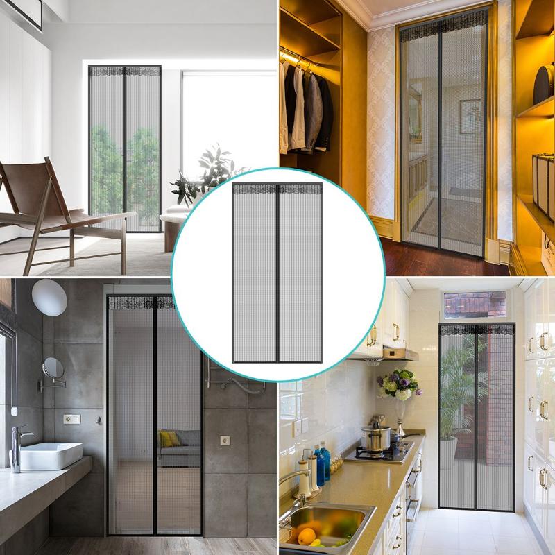 Magnetic screen door