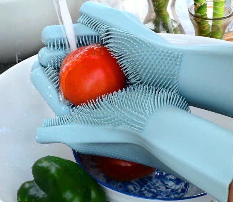 كفوف سليكون للجلي