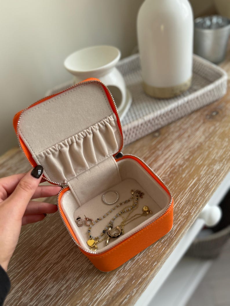 Divided Jewelry Box - Organization and Elegance in a Compact Size!