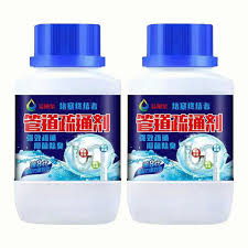 Drain cleaning powder