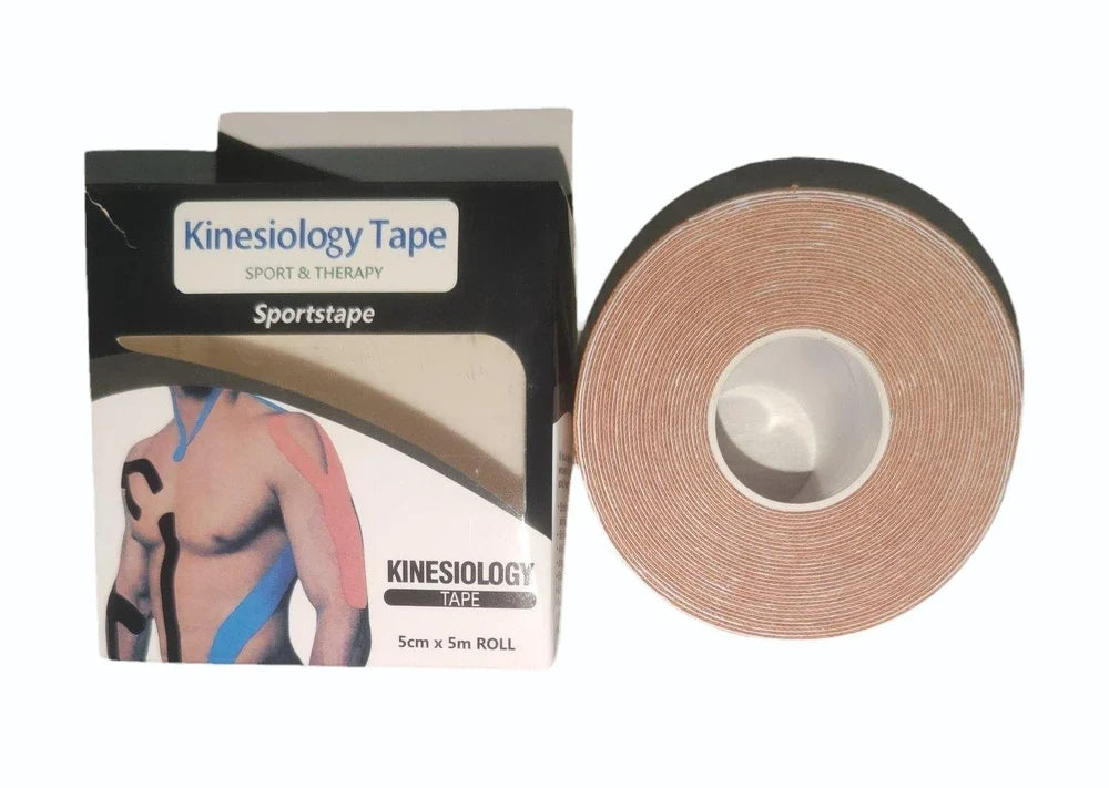 شريط الحركة الرياضي والعلاجي (Kinesiology Tape) – دعم، راحة، وتعزيز للأداء!
