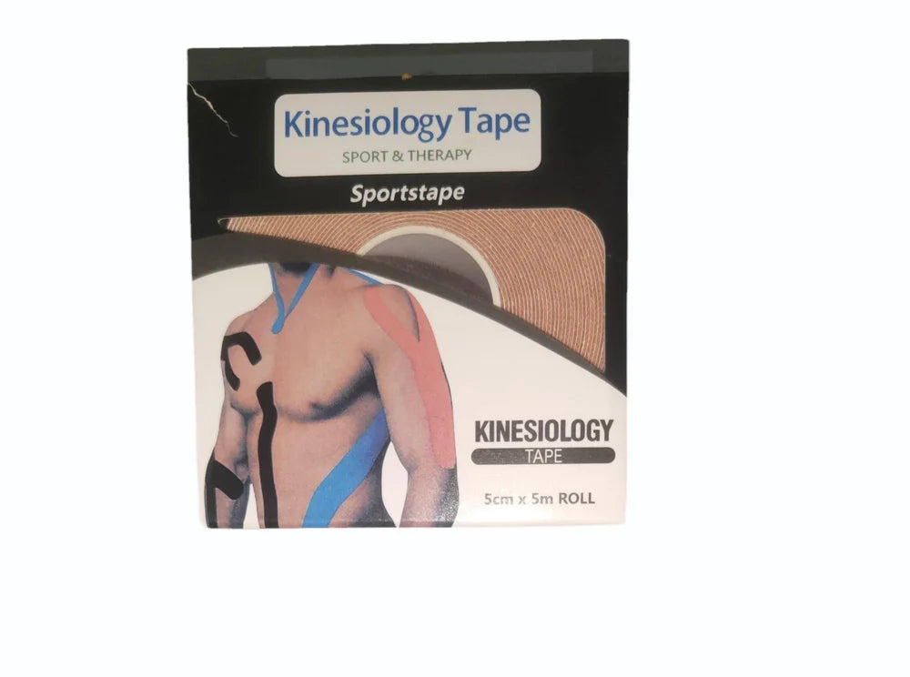 شريط الحركة الرياضي والعلاجي (Kinesiology Tape) – دعم، راحة، وتعزيز للأداء!