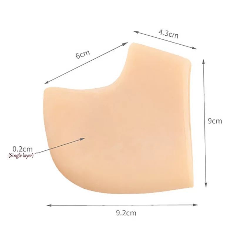 كعب سليكون لعلاج تشققات القدم
