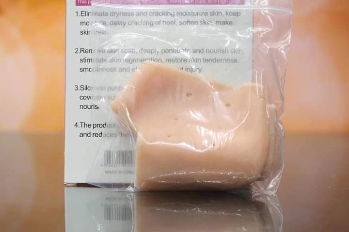 كعب سليكون لعلاج تشققات القدم