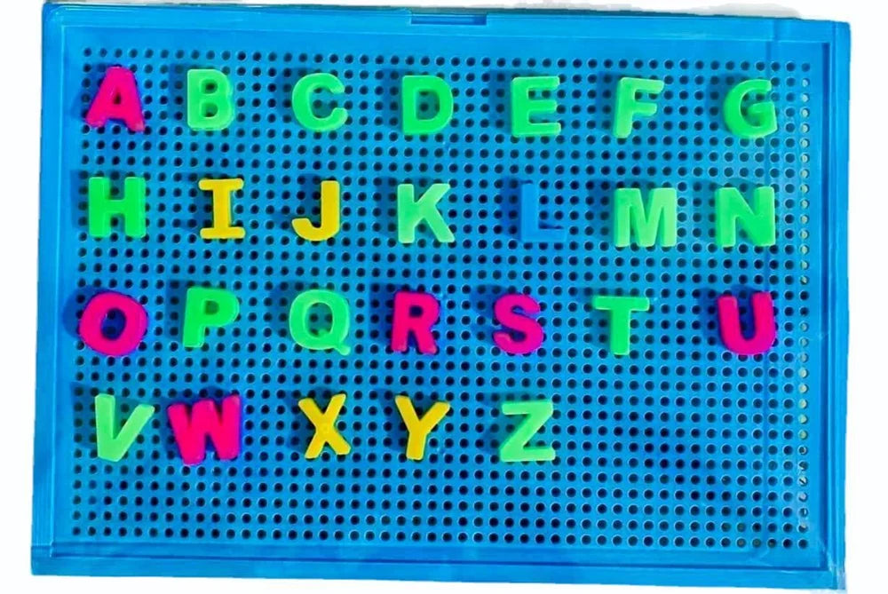 Letter board for spelling and word formation